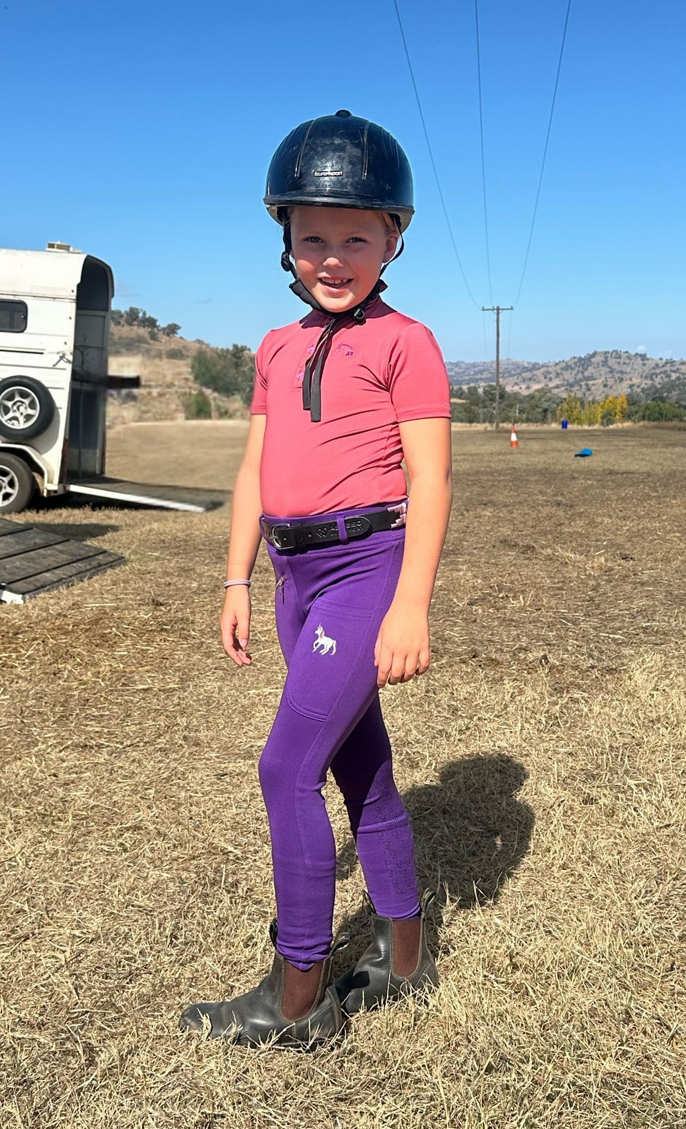 Kindershirt "altrosa"