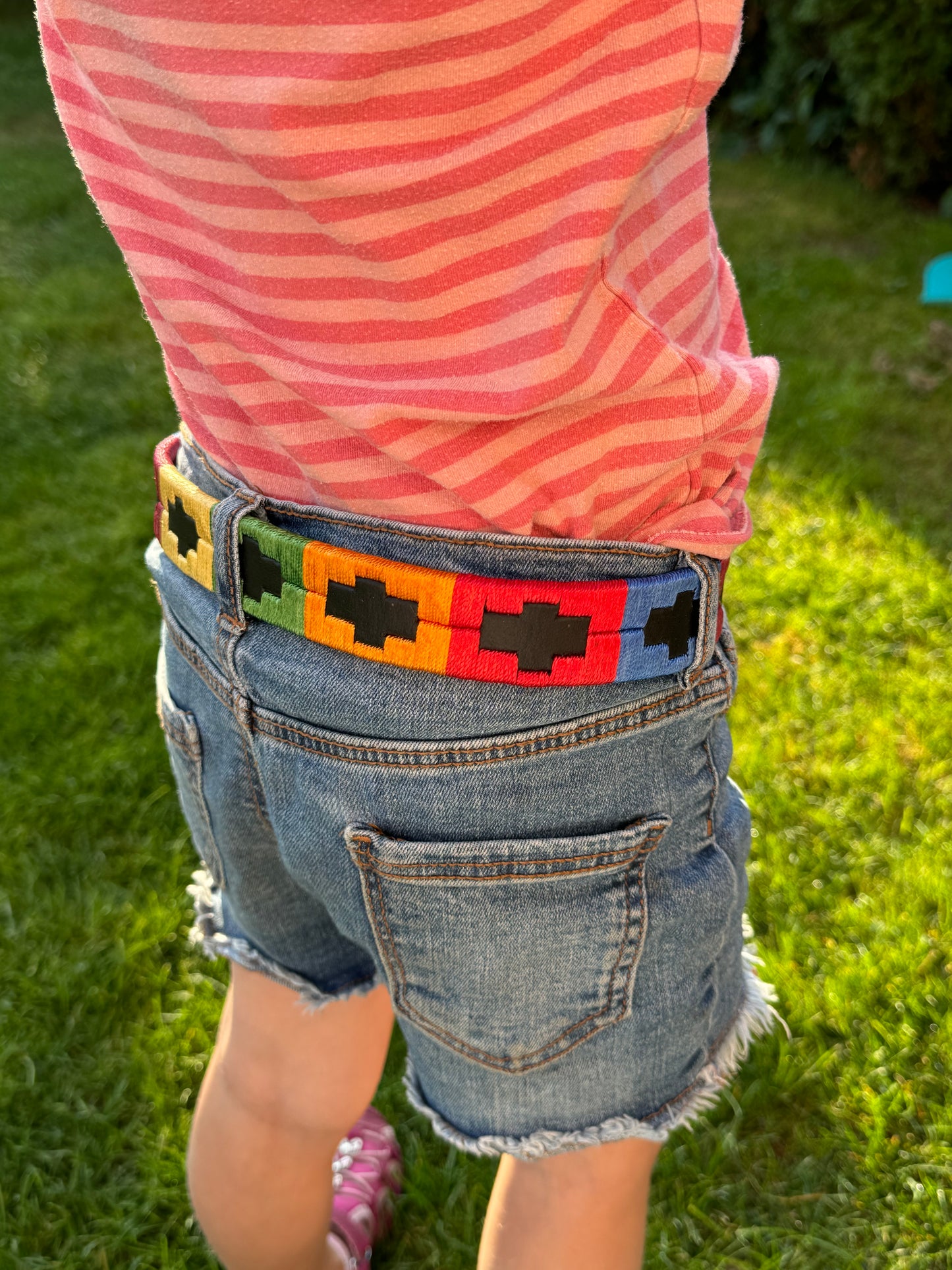 Pologürtel Kinder "Regenbogen"